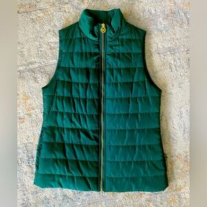Micheal Kors green puffervest. Size extra small .new with tags.​
